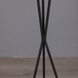 VINTAGE 1960S THREE-LIGHT GLASS FLOOR LAMP, ITALIAN DESIGN