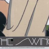 Poster "the swing" framed by René Vincent 1988