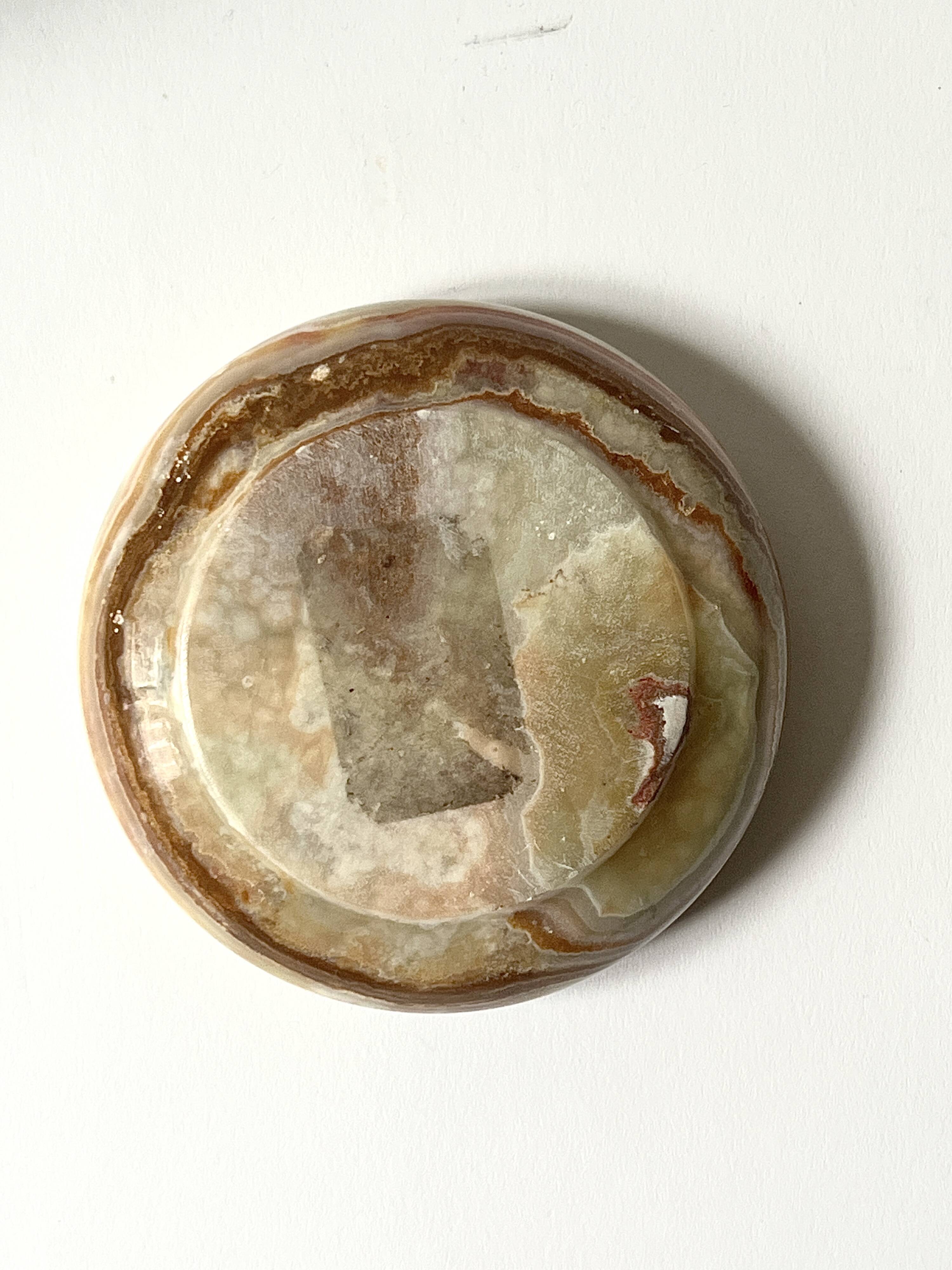 Onyx ashtray, 20th century