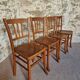 Set of 4 vintage Luterma beech bistro chairs – 1950s