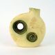 greek vintage VASE by nikos dazelidis, 1960s/70s, signed, space age