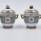 Service a cream Sarreguemines montmorency uc 6 pots 1 tray