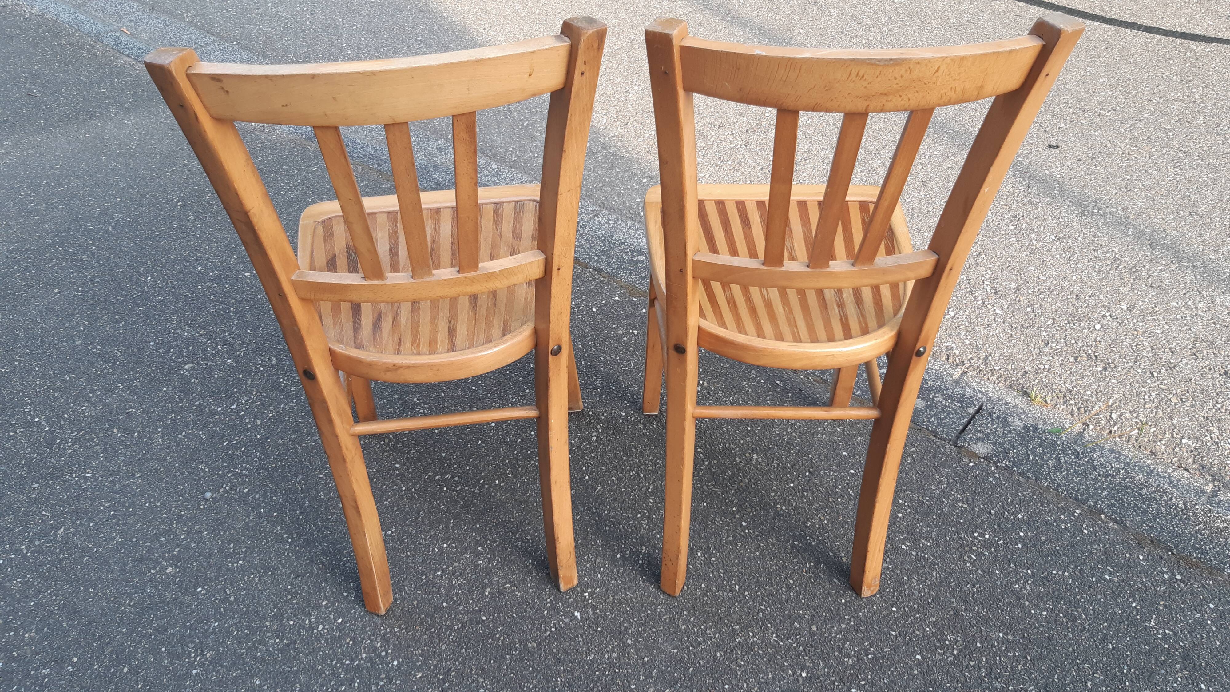 Bistro chairs Luterma, lot of 2