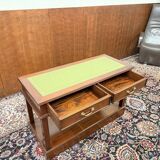 Classic English Chesterfield Side Table