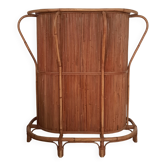 60s bamboo and rattan tiki bar