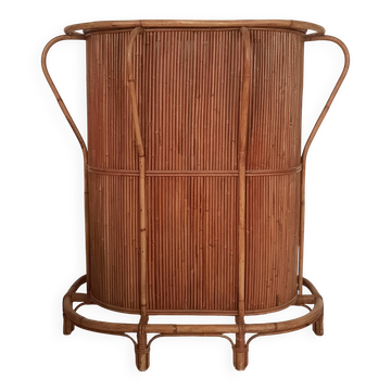 60s bamboo and rattan tiki bar