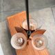 Mid-century German glass and copper pendant lamp by Cosack, 1960s.