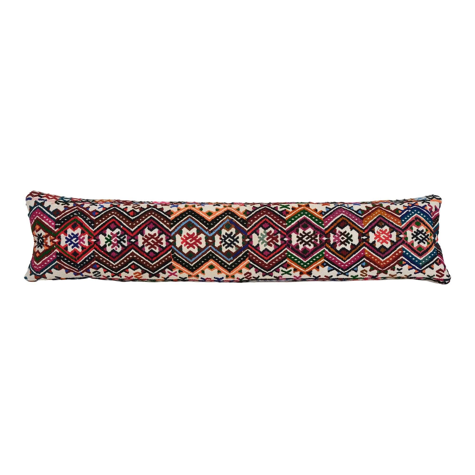 Vintage kilim cushion cover 25x99 cm