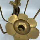 Bougeoir chandelier 7  branches fleurs