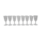 8 stemmed glasses 12.5cl