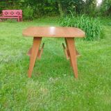 Scandinavian style magazine rack table