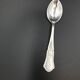 6 small metal silver spoons