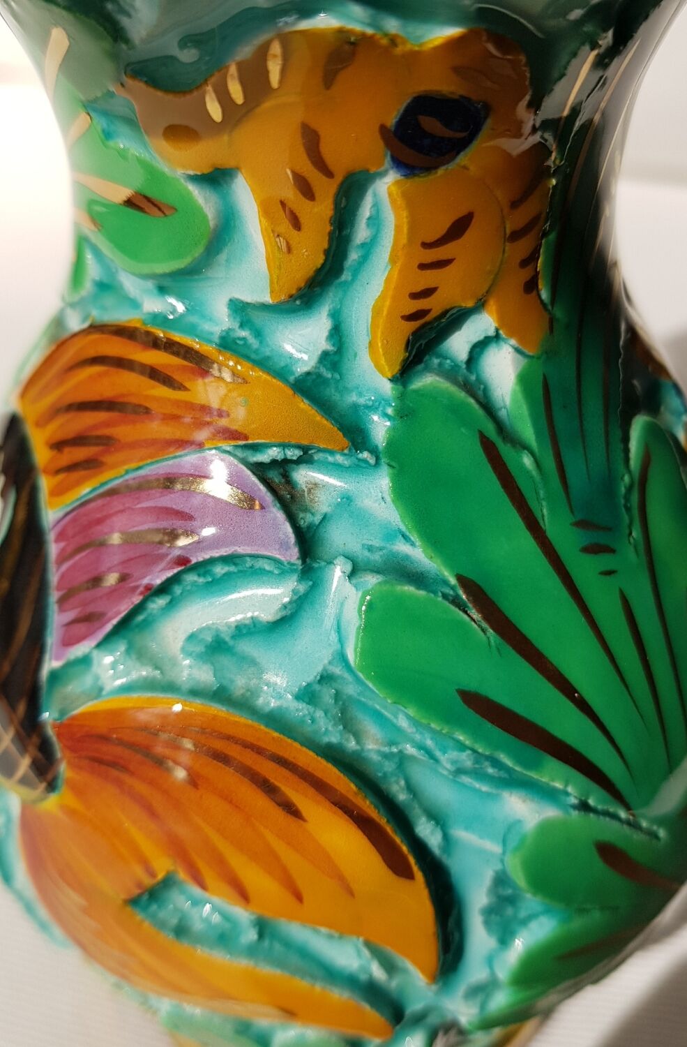 Vase céramique Monaco Cerdazur ca 1950