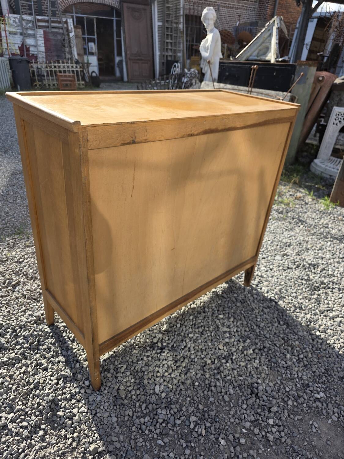 Vintage oak chest of drawers from the 60s