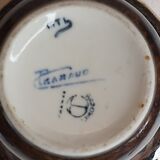 Coupe "Dakar" Camille Tharaud porcelain Limoges