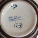 Coupe "Dakar" Camille Tharaud porcelain Limoges