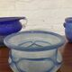 Trio de cache pot Murano « Scavo » des années 60-70
