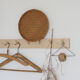 Round bamboo top