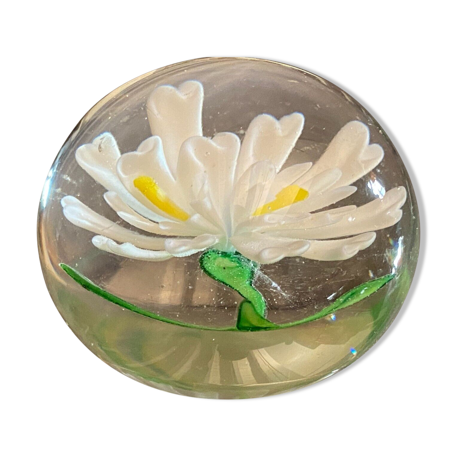 Sulfide ball paperweight