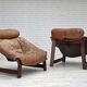 1970s, Norwegian design by Jan Erik Lindgren, armchair model "Amazon".
