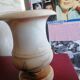 Vase en albatre Médicis rosé et creme