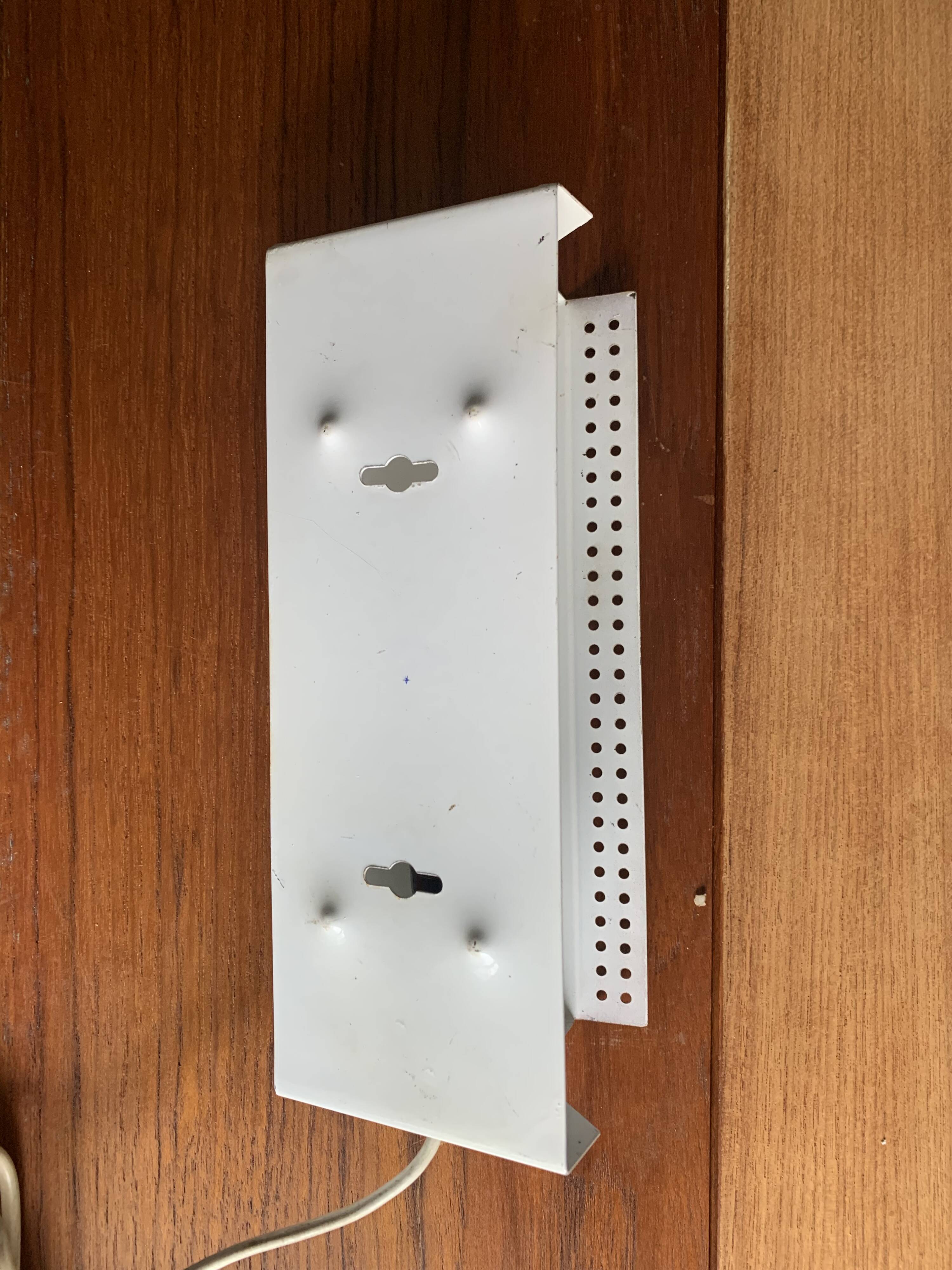 Pair of vintage Scandinavian wall lights 1970