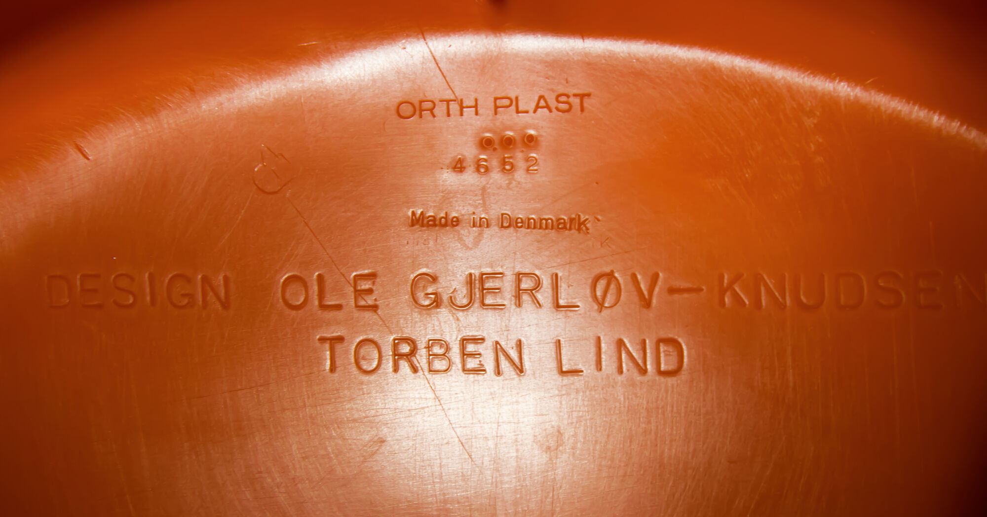 Chair "Skopa" by Ole Gjerlàv Knudsen Torben Lind for Ikea year 1974