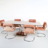 Set of 6 armchairs by Guido Faleschini, 1970s, Mariani Italia, publisher