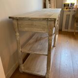 Console in lacquered wood