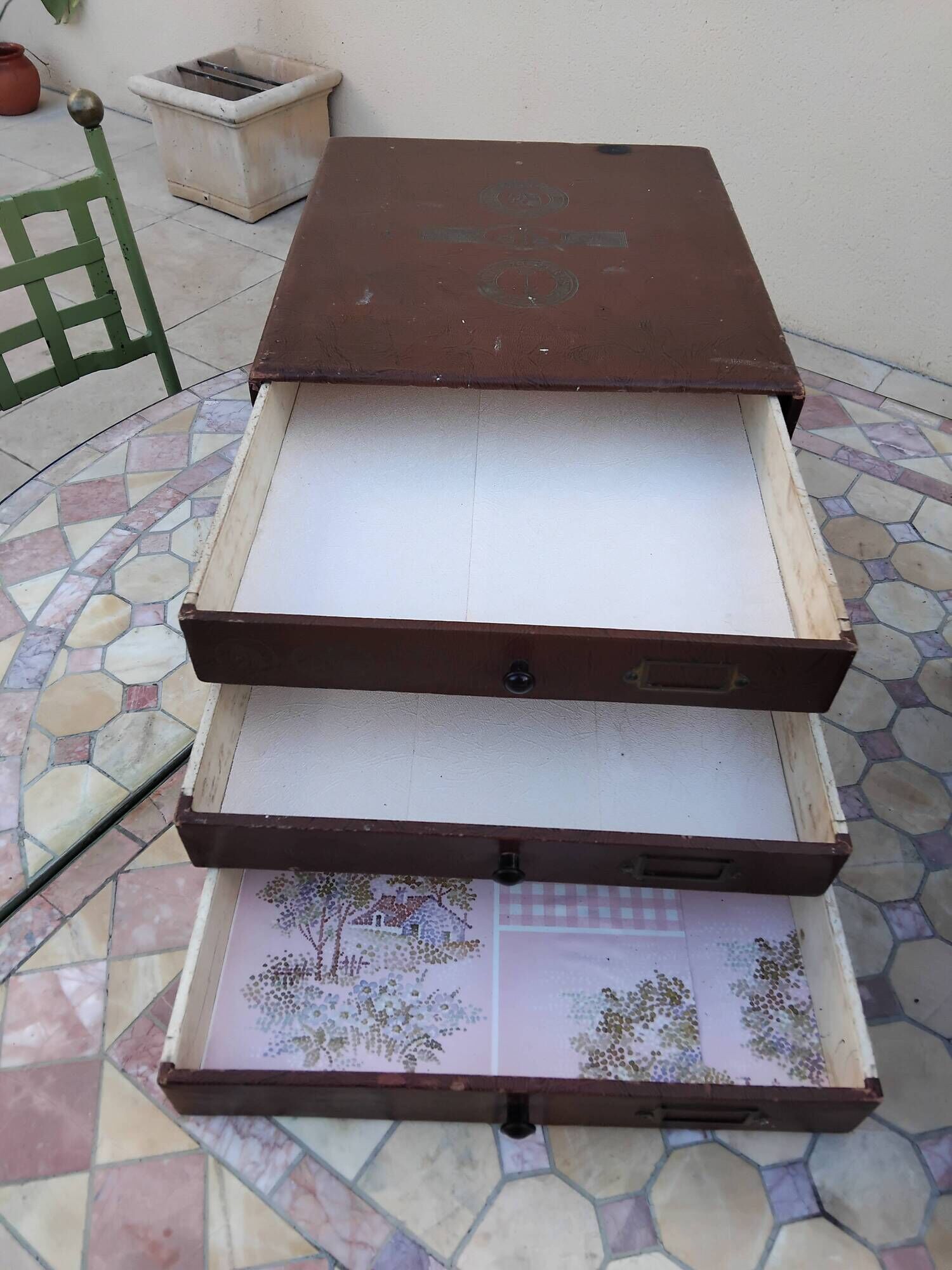 Vintage Thiriez Cartier Bresson drawer cabinet for haberdashery.