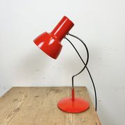 Red Table Lamp by Josef Hurka for Napako, 1960s