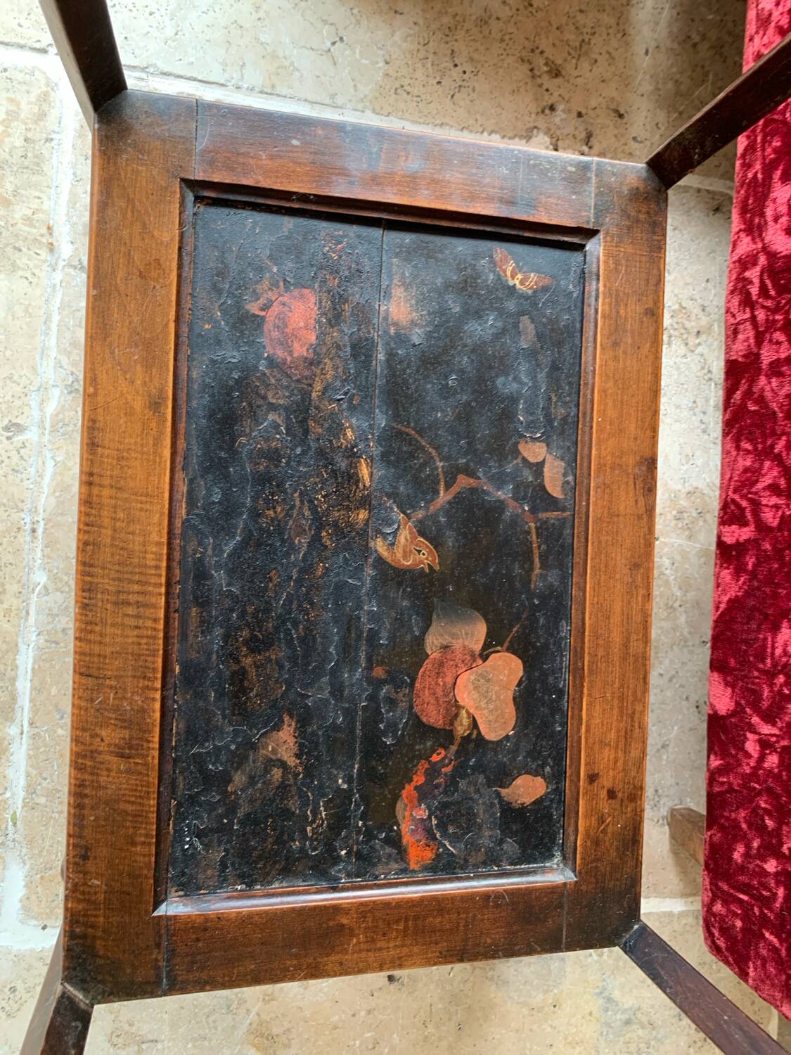 Asian pedestal table