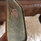 Plateau en bois peint