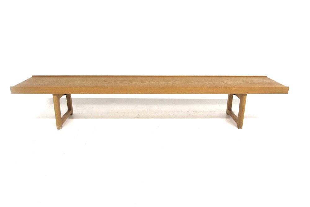 "Krobo" oak bench, Torbjørn Afdal for Bruksbo, Norway, 1960