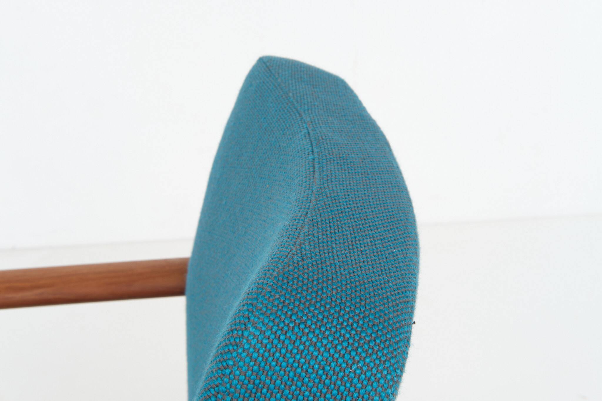 Kai Kristiansen armchair, vintage, 1960s, teak, Denmark, newly