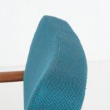 Kai Kristiansen armchair, vintage, 1960s, teak, Denmark, newly