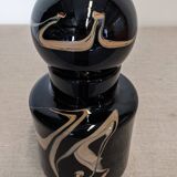 XL bottle or vase by Bob le Bleis for Maure Vieil glassworks circa 1970
