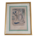 Print on 19th century fashion