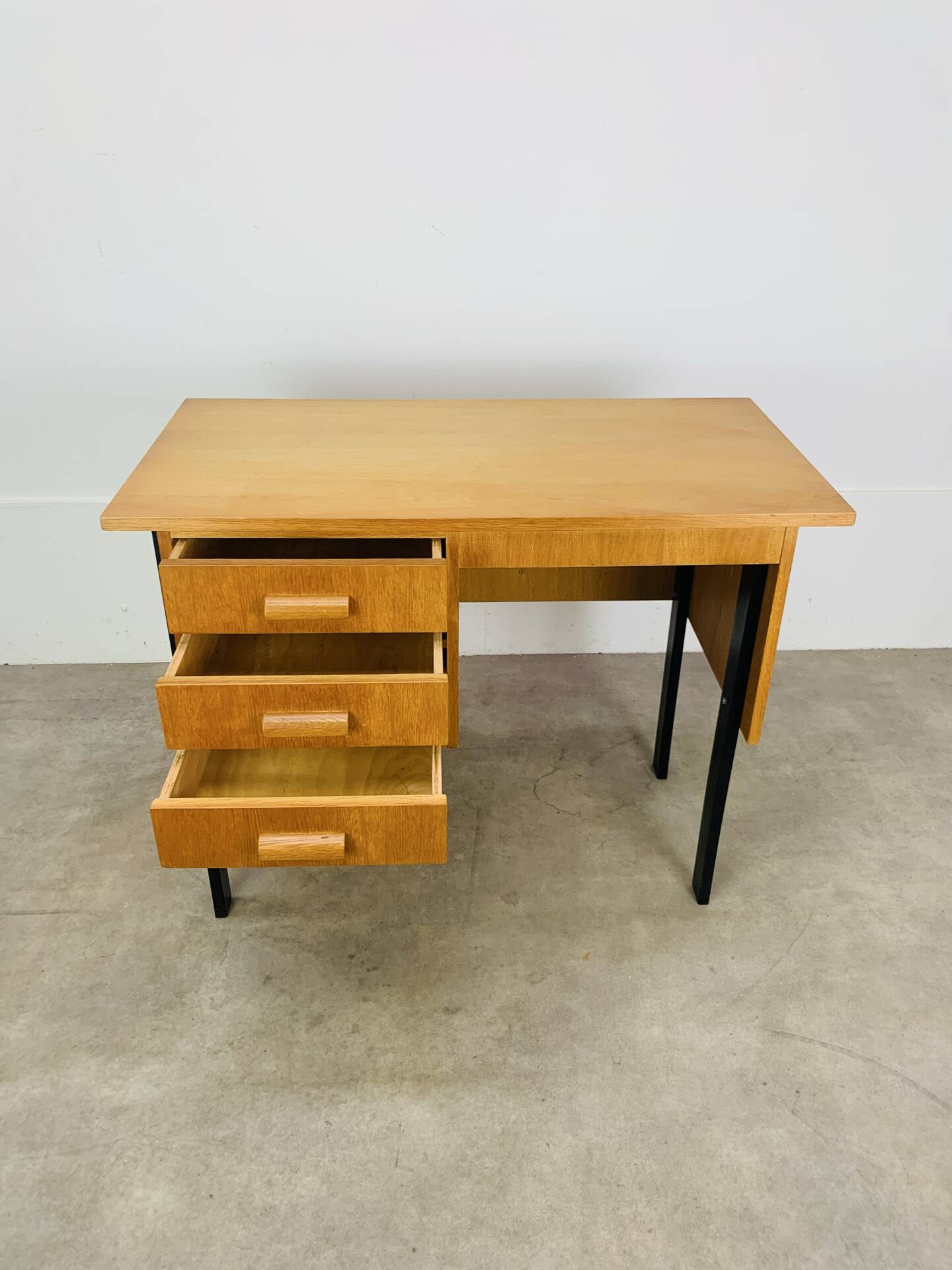 1960s vintage desk with chair
