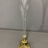 Vase cornet old, soliflore bronze