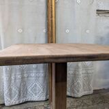 Bistro table in wood and metal