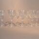 Série de 10 verres à liqueur Cristal d'Arques.
