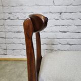 Scandinavian dining chairs, set of 4, 1970's
