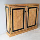 Solid oak storage cabinet