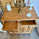 Small raw wood buffet