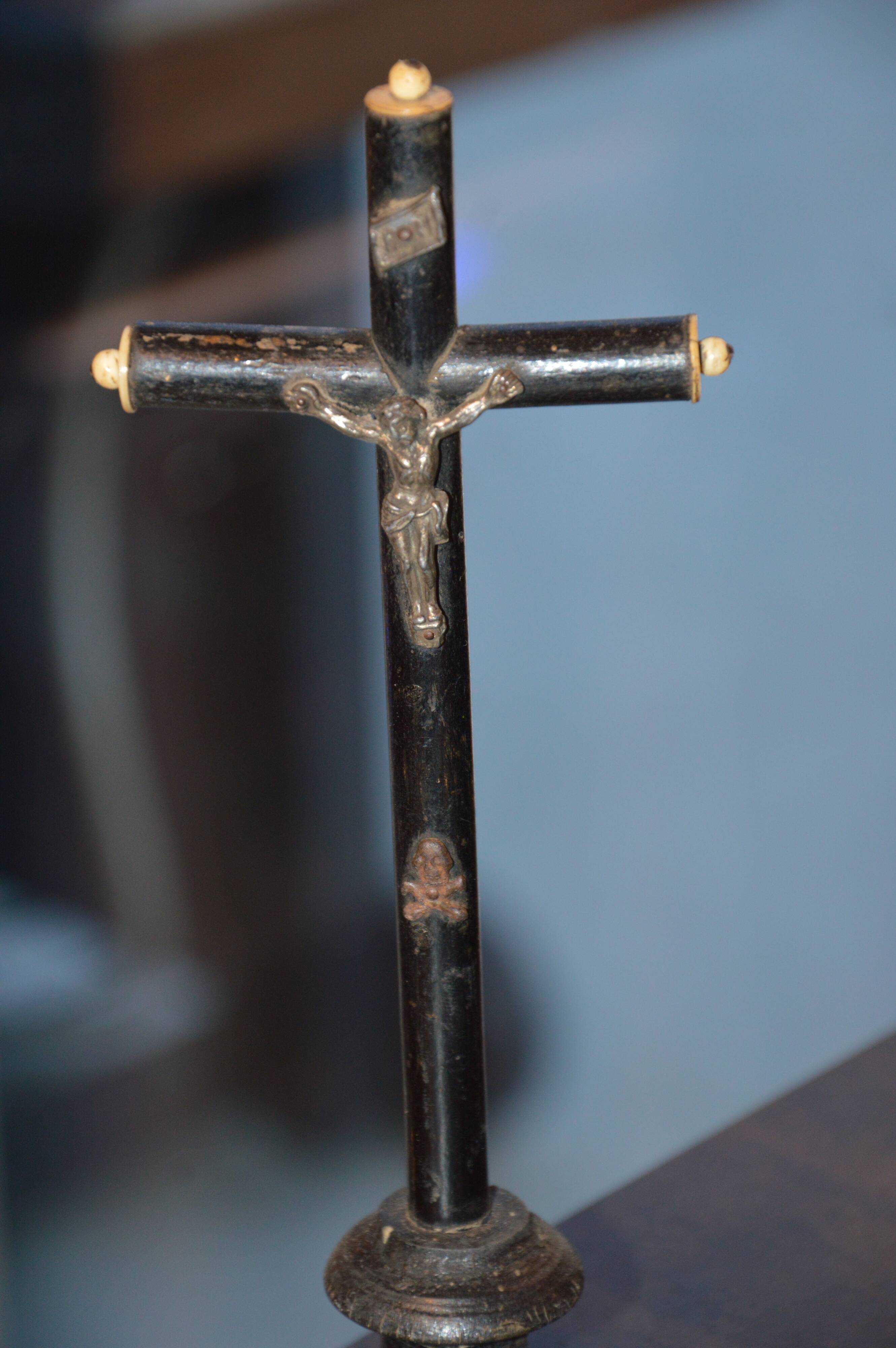 Antique Altar Crucifix