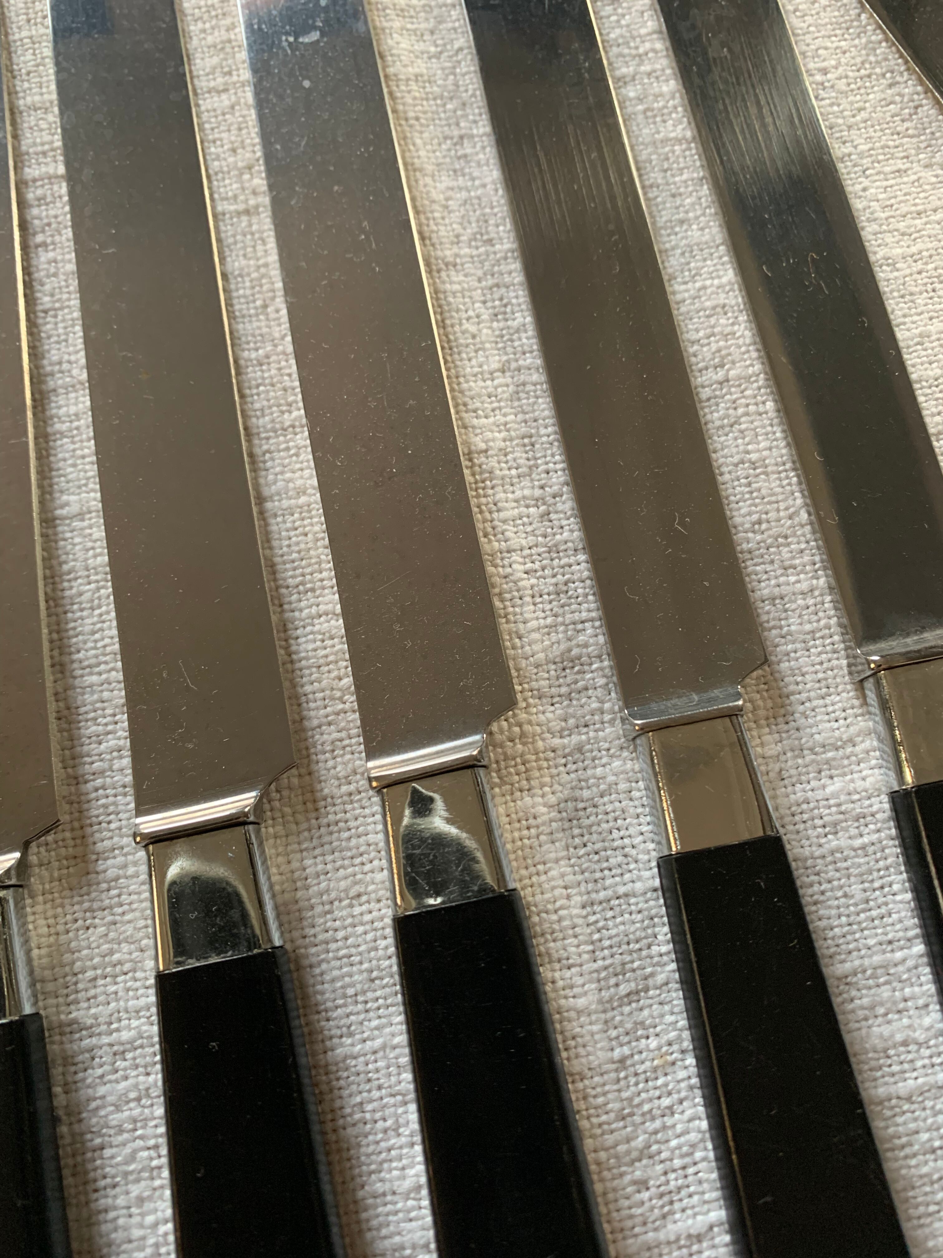 Classic black knives