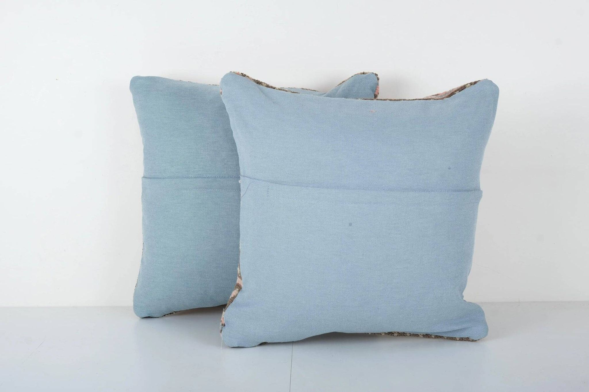 Set of 2 vintage Turkish cushion covers 51x51 cm