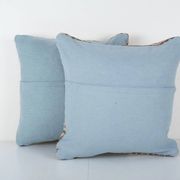 Set of 2 vintage Turkish cushion covers 51x51 cm