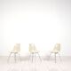 Ensemble de 4 chaises Eames en fibre de verre avec base en H pour Fehlbaum par Herman Miller
